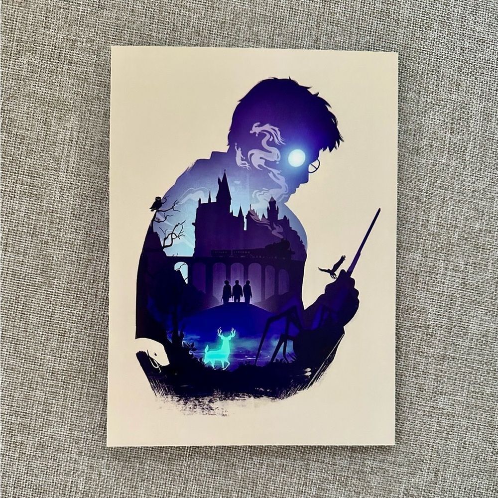 Harry Potter Hogwarts Art Print
